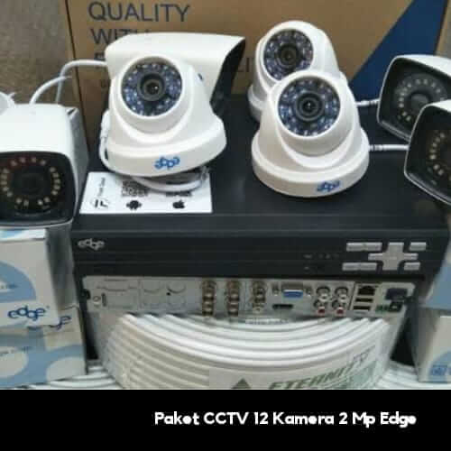 Paket CCTV Edge 12 Channel - IMAGE CCTV SUKABUMI