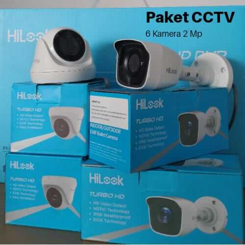 Paket CCTV Hilook 6 Channel - IMAGE CCTV SUKABUMI