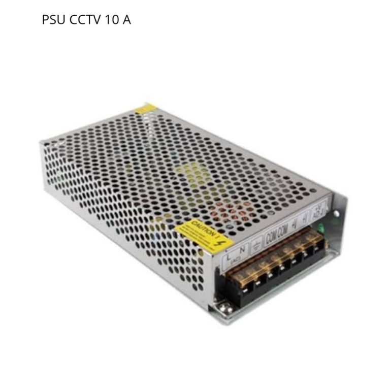 Power Supply CCTV, 12 V 10 A Jaring - IMAGE CCTV SUKABUMI